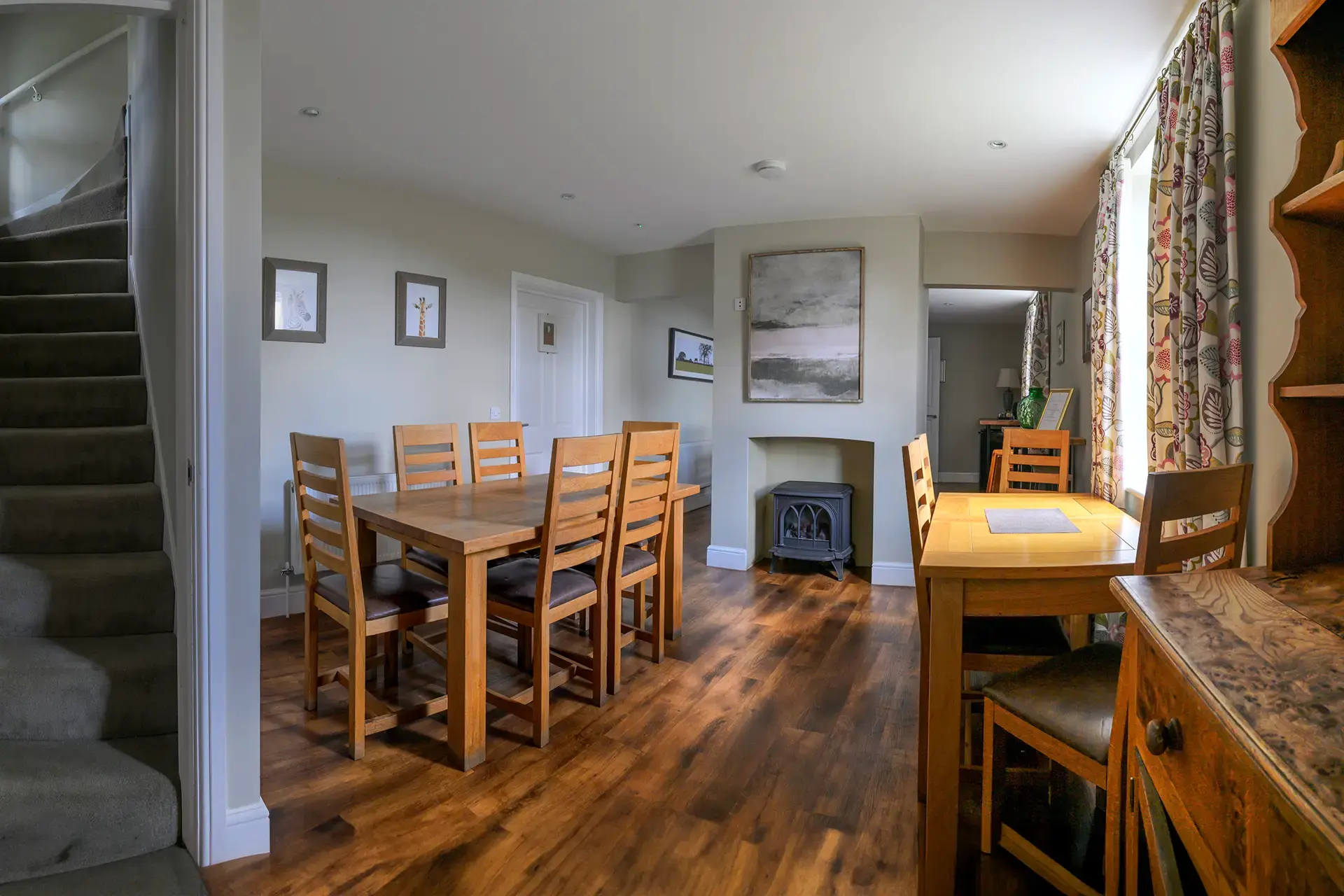 bassmead manor barns appletree cottage breakfast table