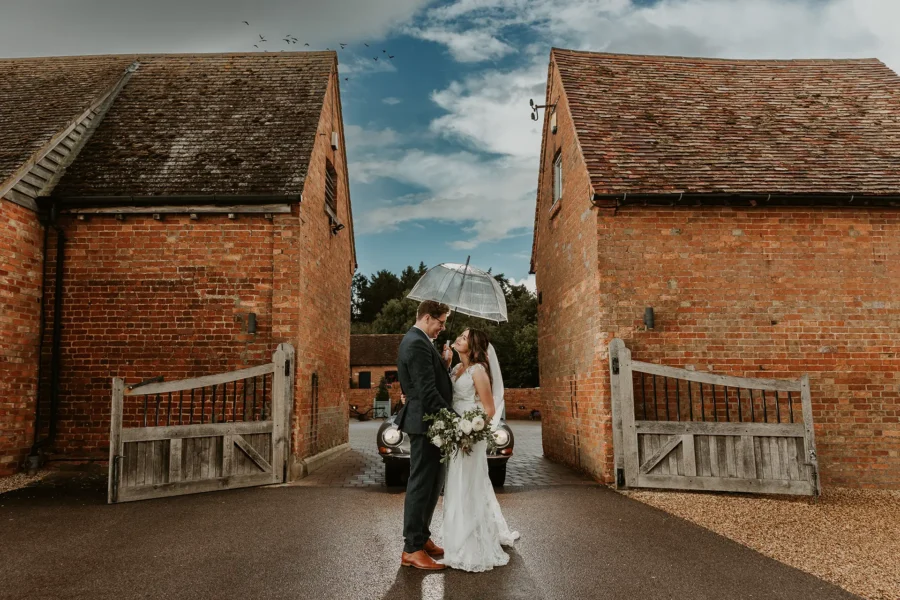 bassmead manor barns entrance