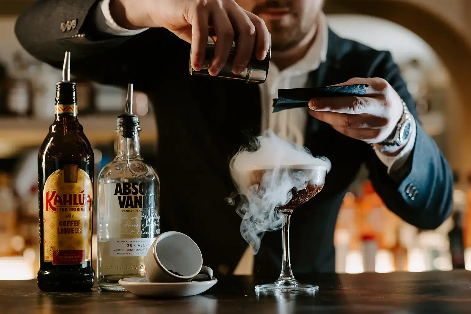 cocktails espresso martini bar staff crop