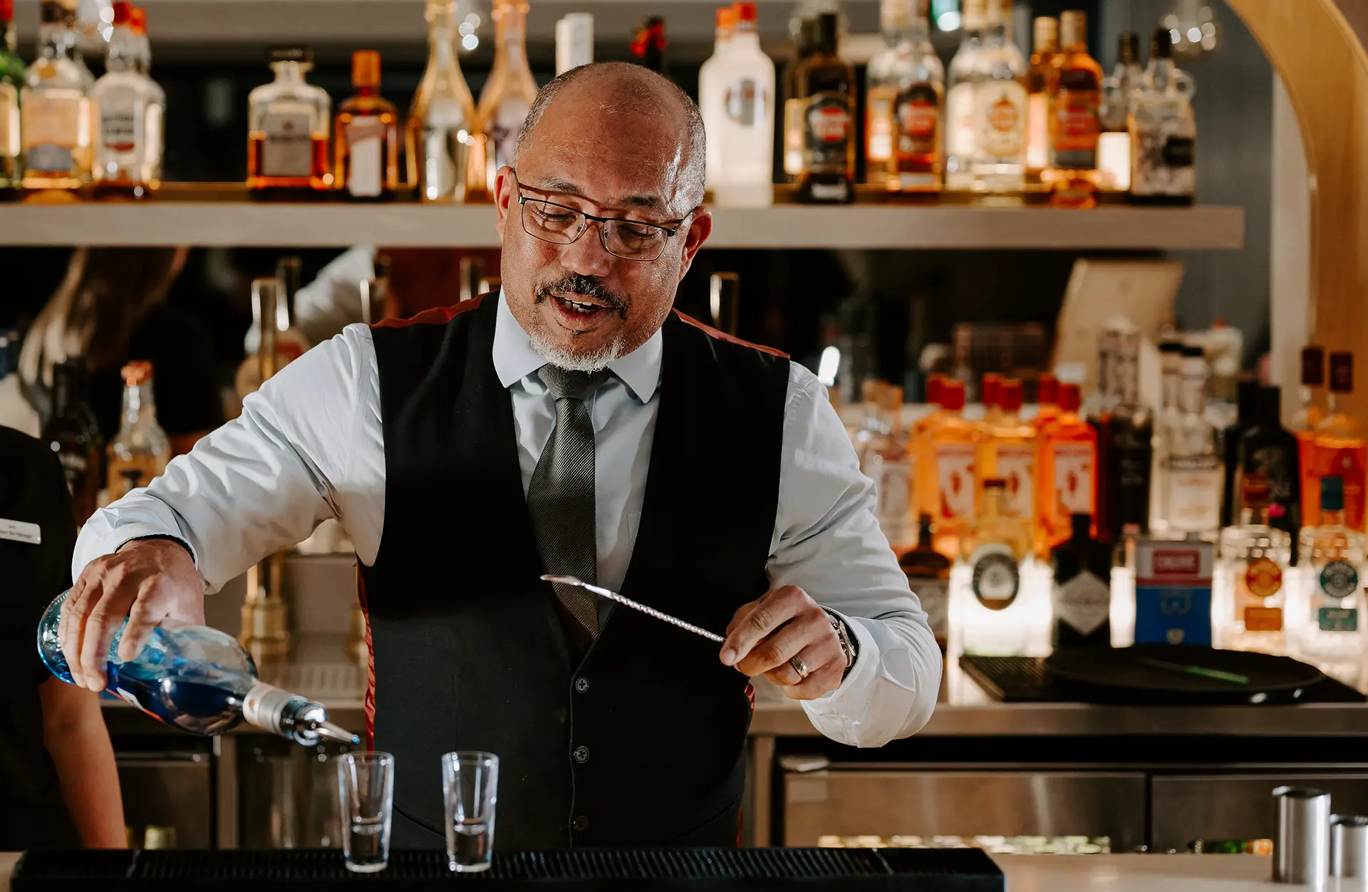 food & drink bar manager marlon