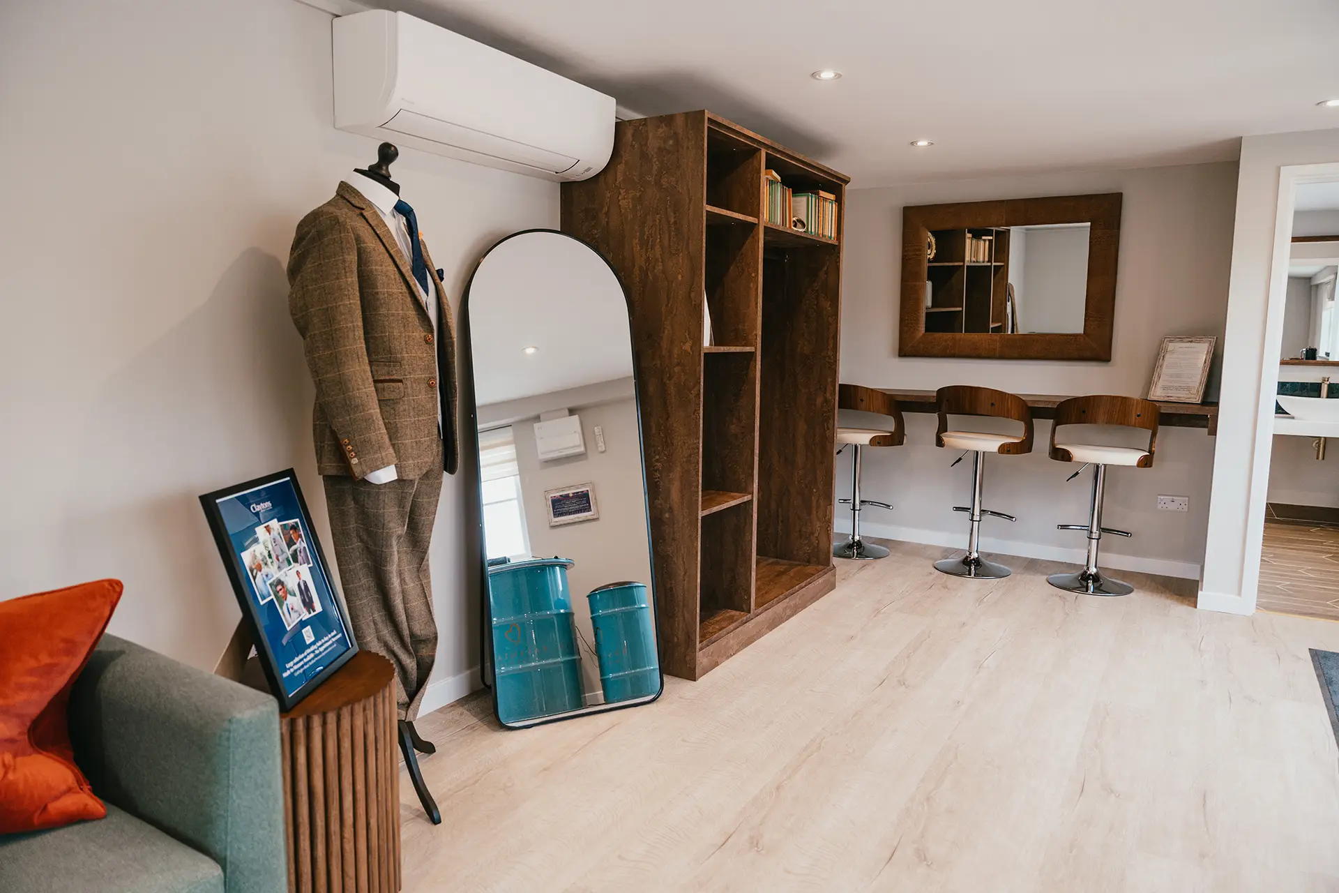 bassmead manor barns the dudeoir mirror