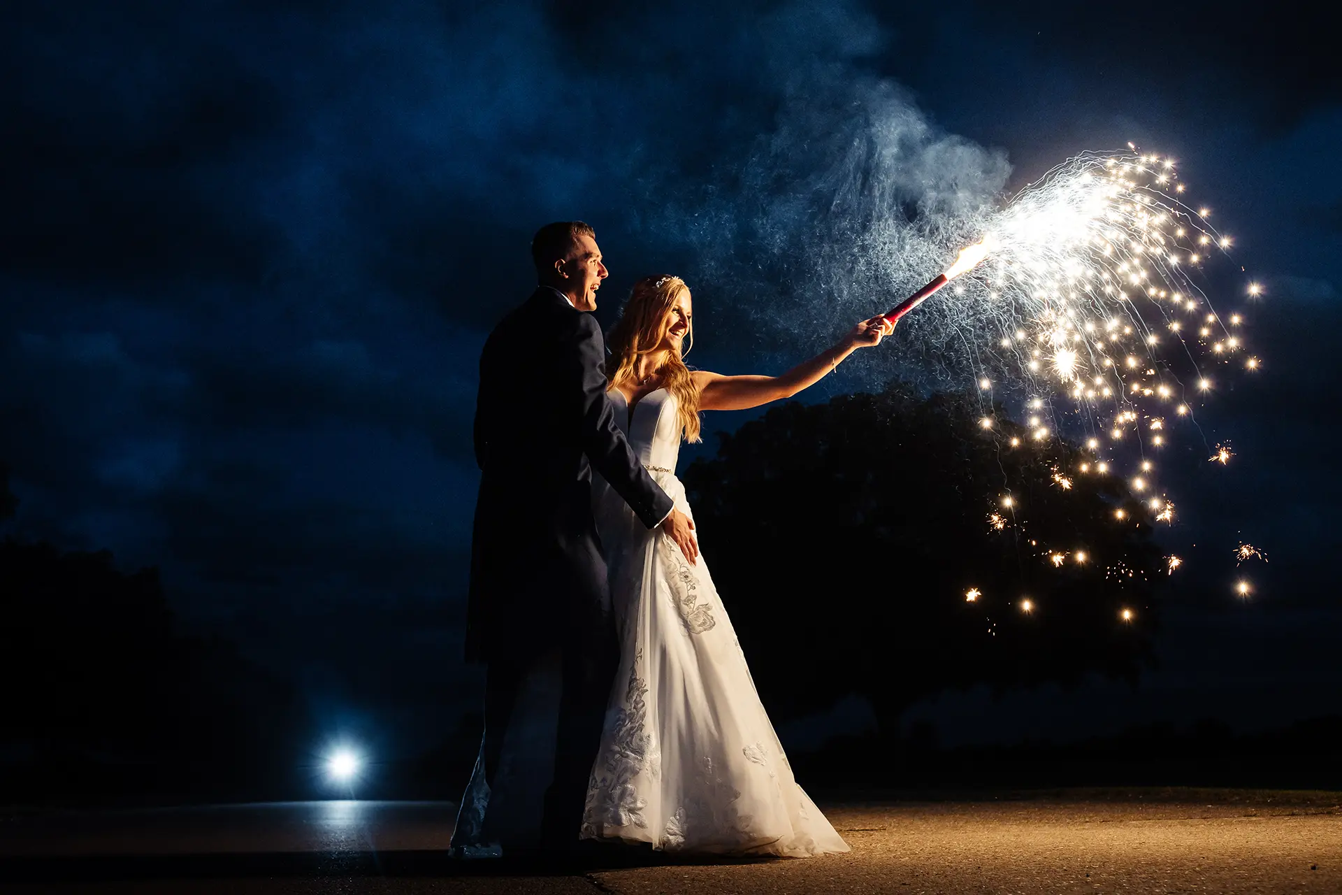Bassmead Manor Barns evening shot