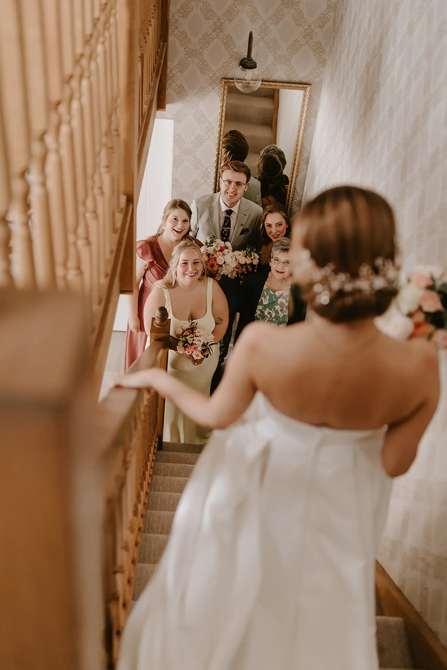 bassmead manor barns getting ready stairs reveal